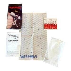 WarpWar 1977 Sci-Fi Board Game – Complete & Unpunched Vintage Set